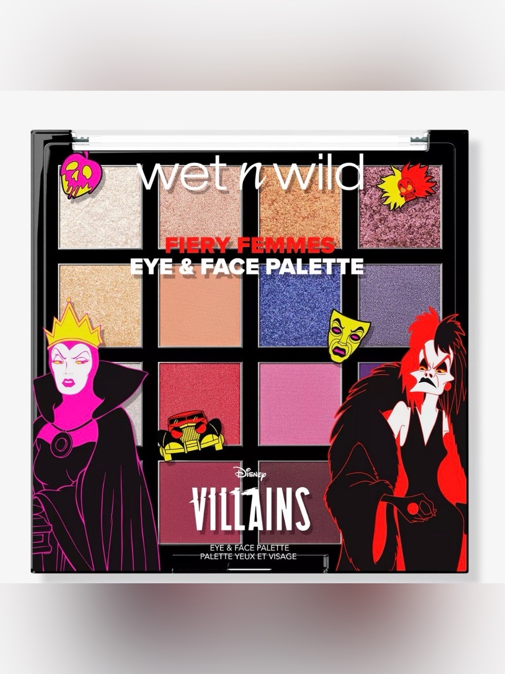 New wet n wild Disney Villains Fiery Femmes Eye & Face Palette